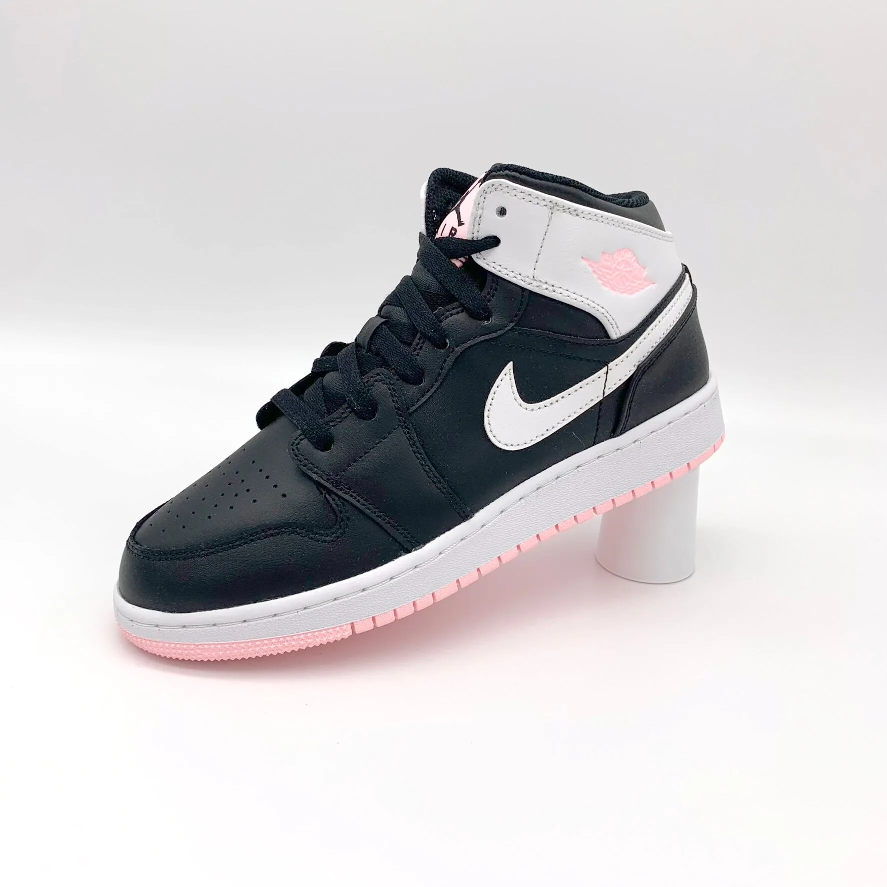 Jordan 1 Mid Arctic Pink Black