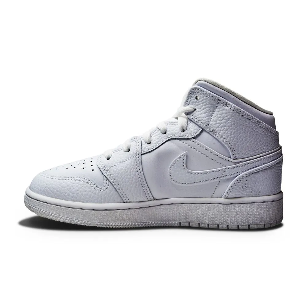 Juniors Nike Air Jordan 1 Mid - 554725 130 - White