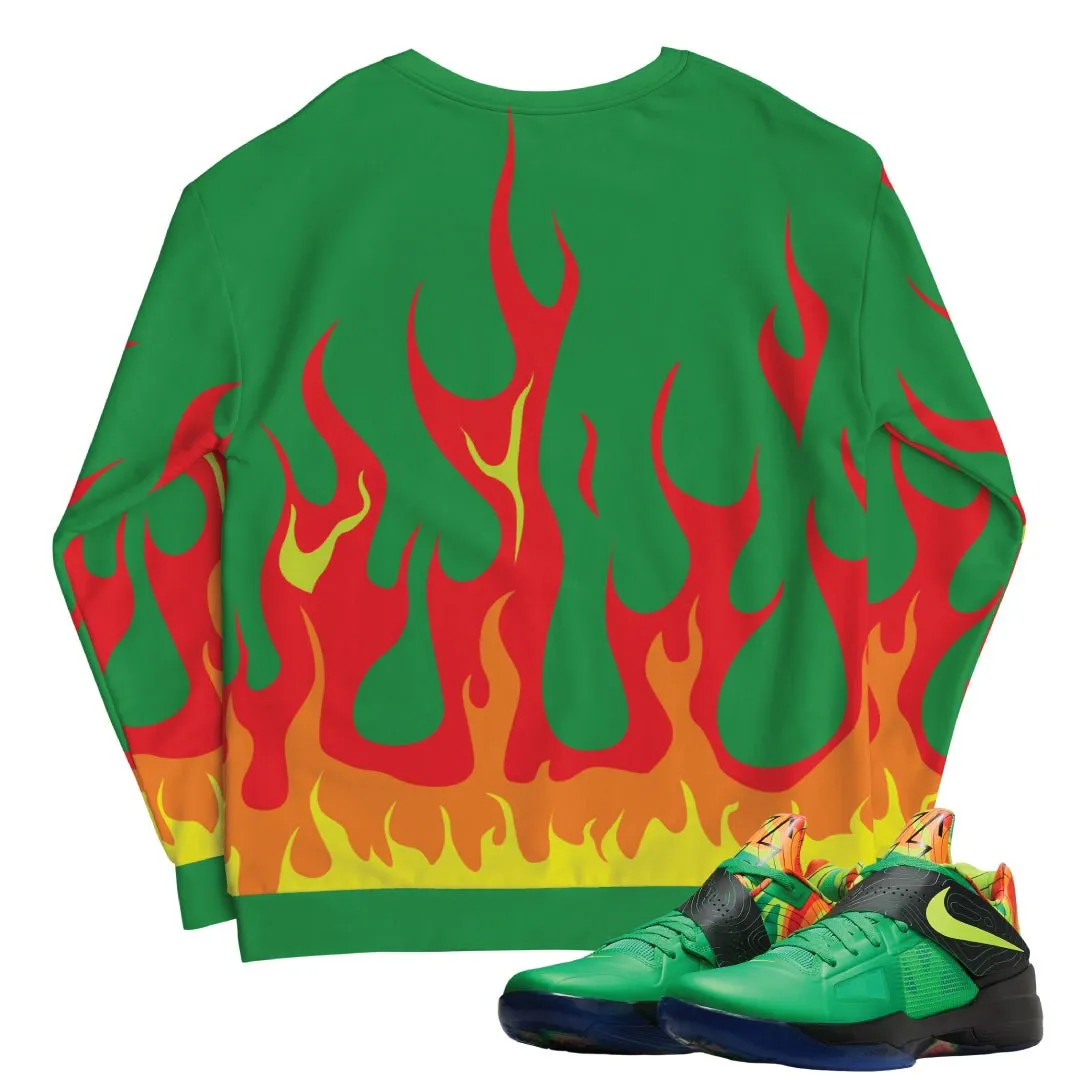 KD Weatherman "Flames" Sweatshirt