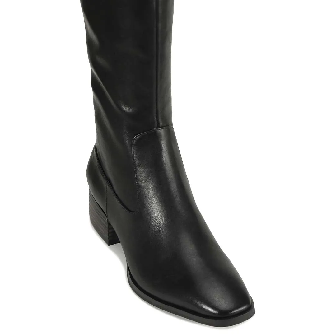 KENLEY LEATHER ARCHIVE LONG BOOTS