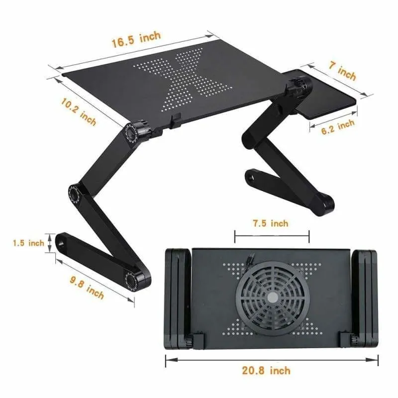 Laptop Table Stand With Adjustable Folding Just For You