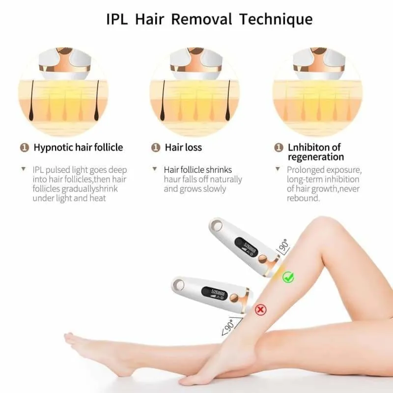 Laser Epilator Permanent Hair Removal Just For You