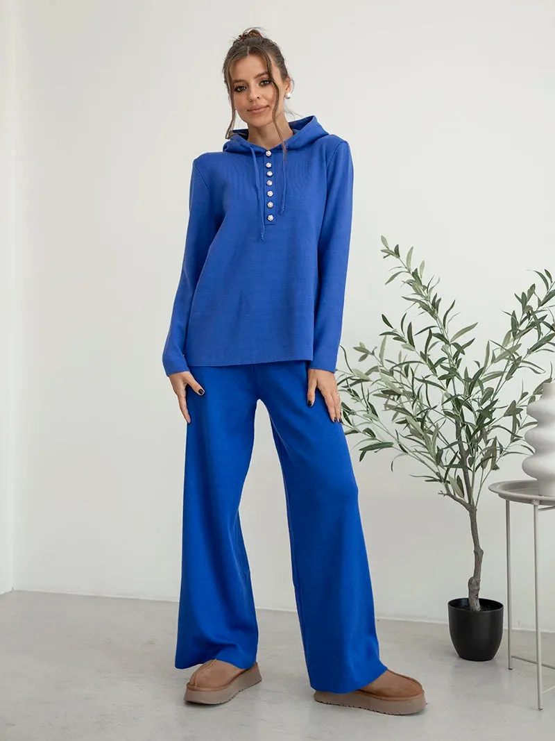 Loungewear Solid Color Matching Set Outfit – Cozy & Comfy Skinny Fit