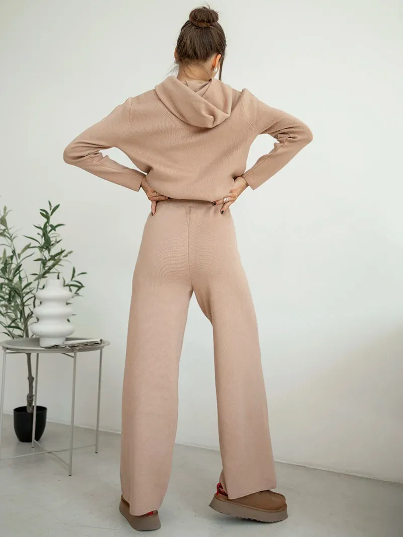 Loungewear Solid Color Matching Set Outfit – Cozy & Comfy Skinny Fit