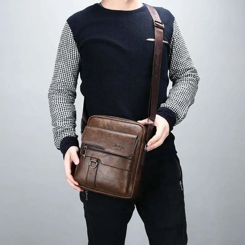 Luxury Leather Men Handbag