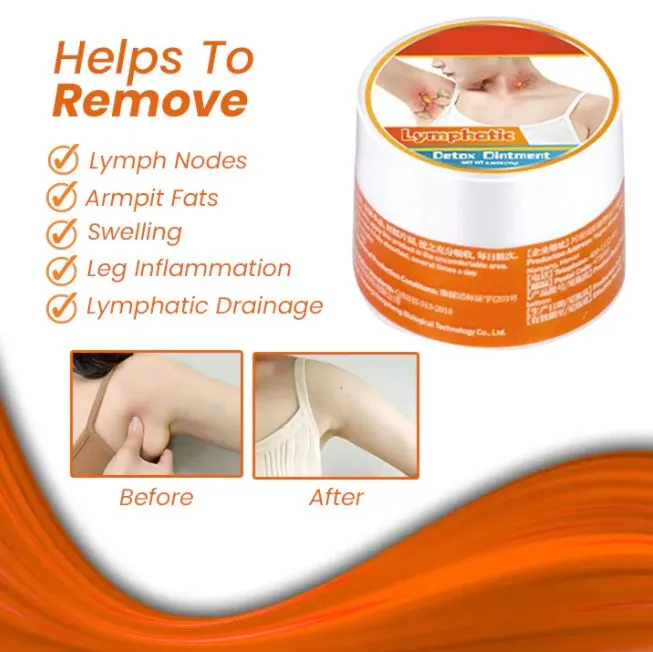 Lymph Nodes Herbal Detox Cream