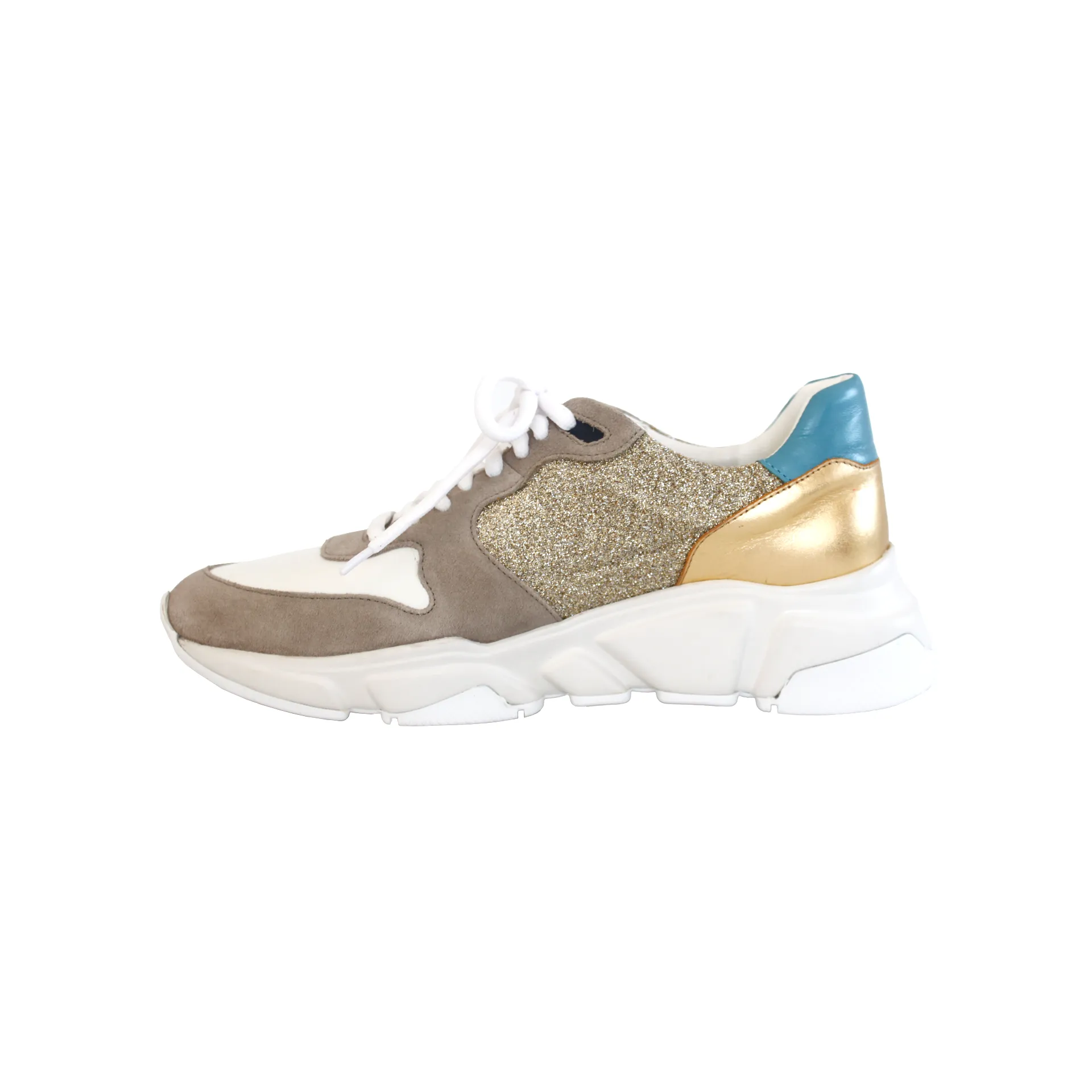 Marena Sneaker - Metallic Gold