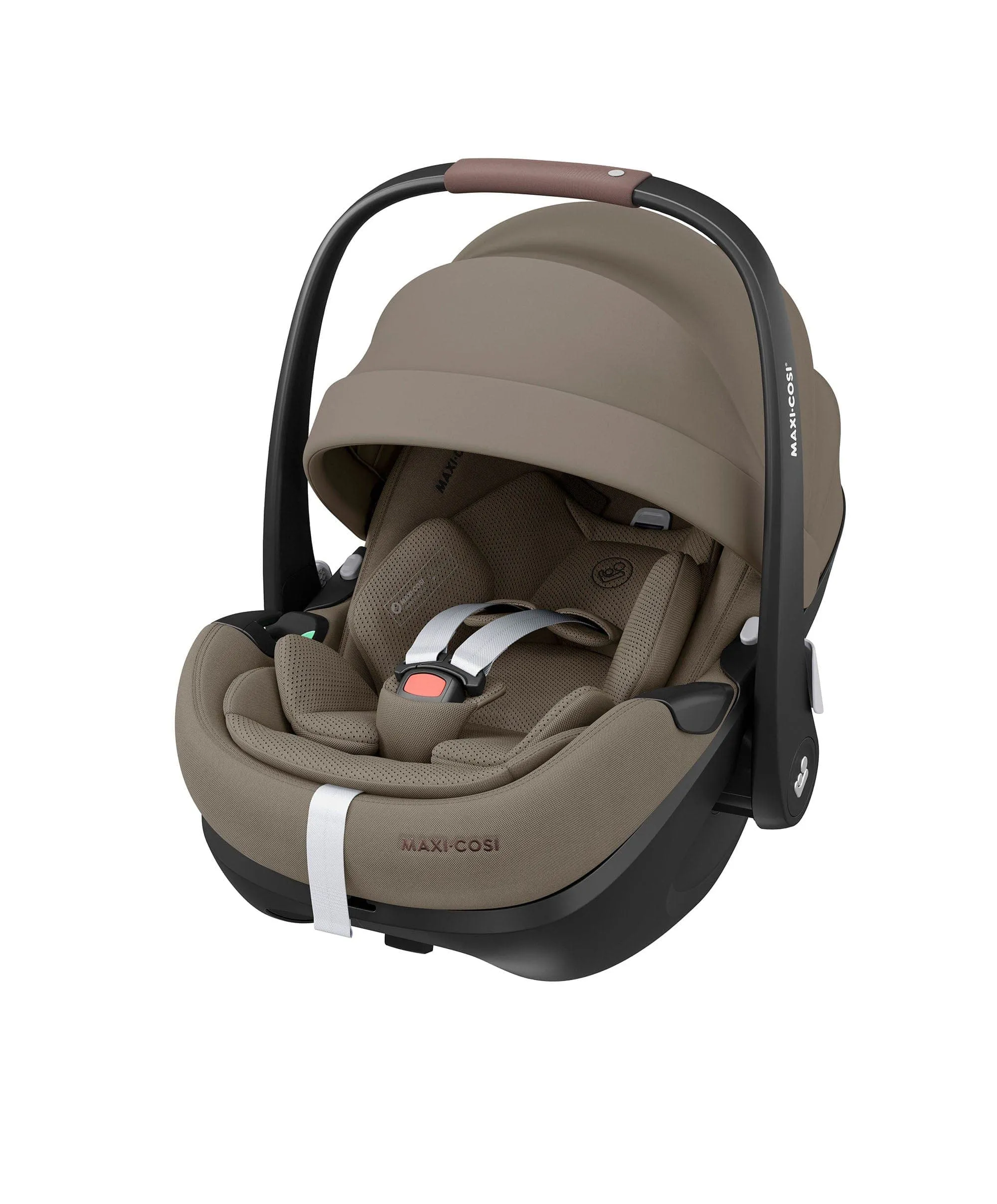 Maxi Cosi Fame Pushchair Bundle With Pebble 360 Pro 2 Car Seat & Base – Truffle with Black Wheels