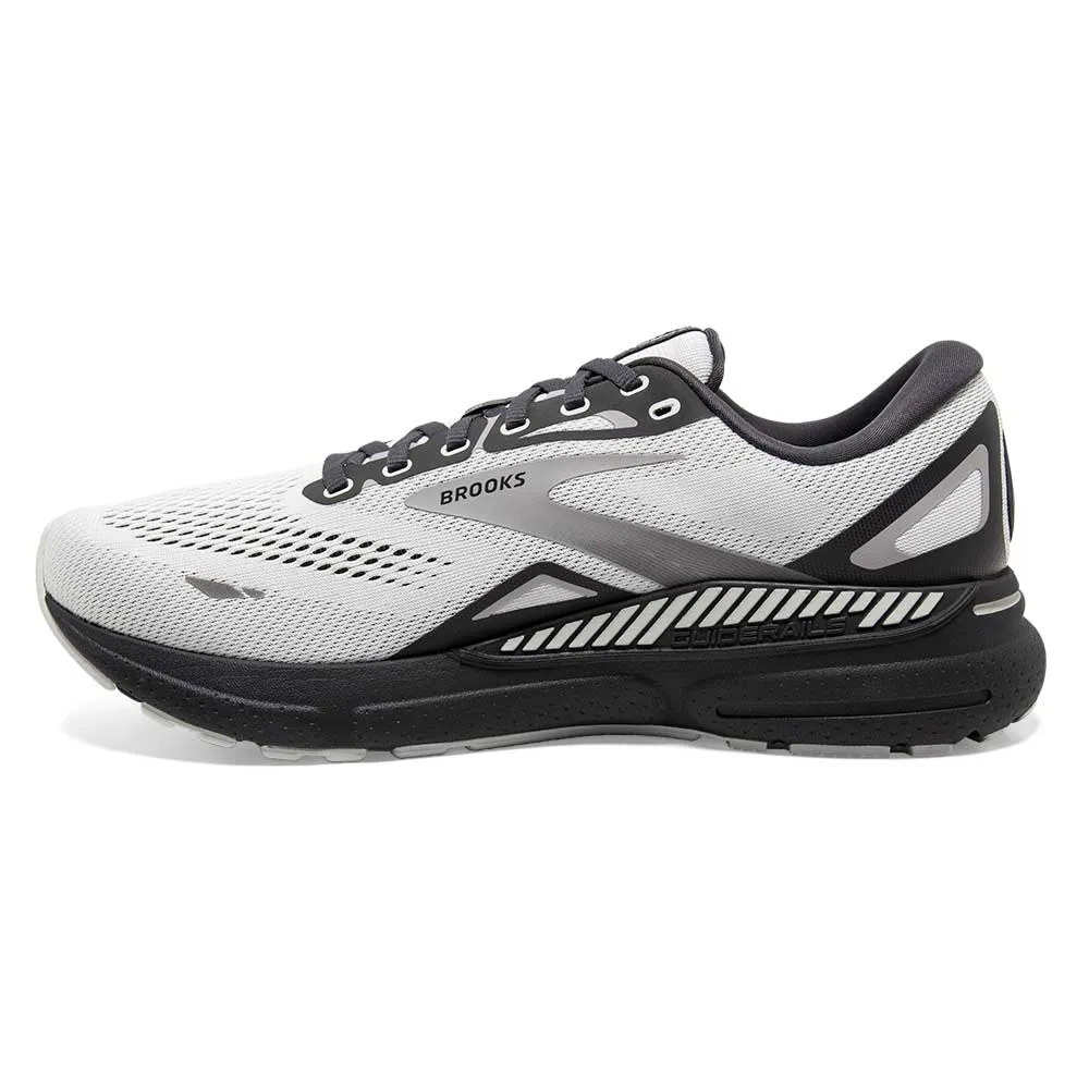 Men's Adrenaline GTS 23 Running Shoe - Oyster/Ebony/Alloy- Extra Wide (4E)