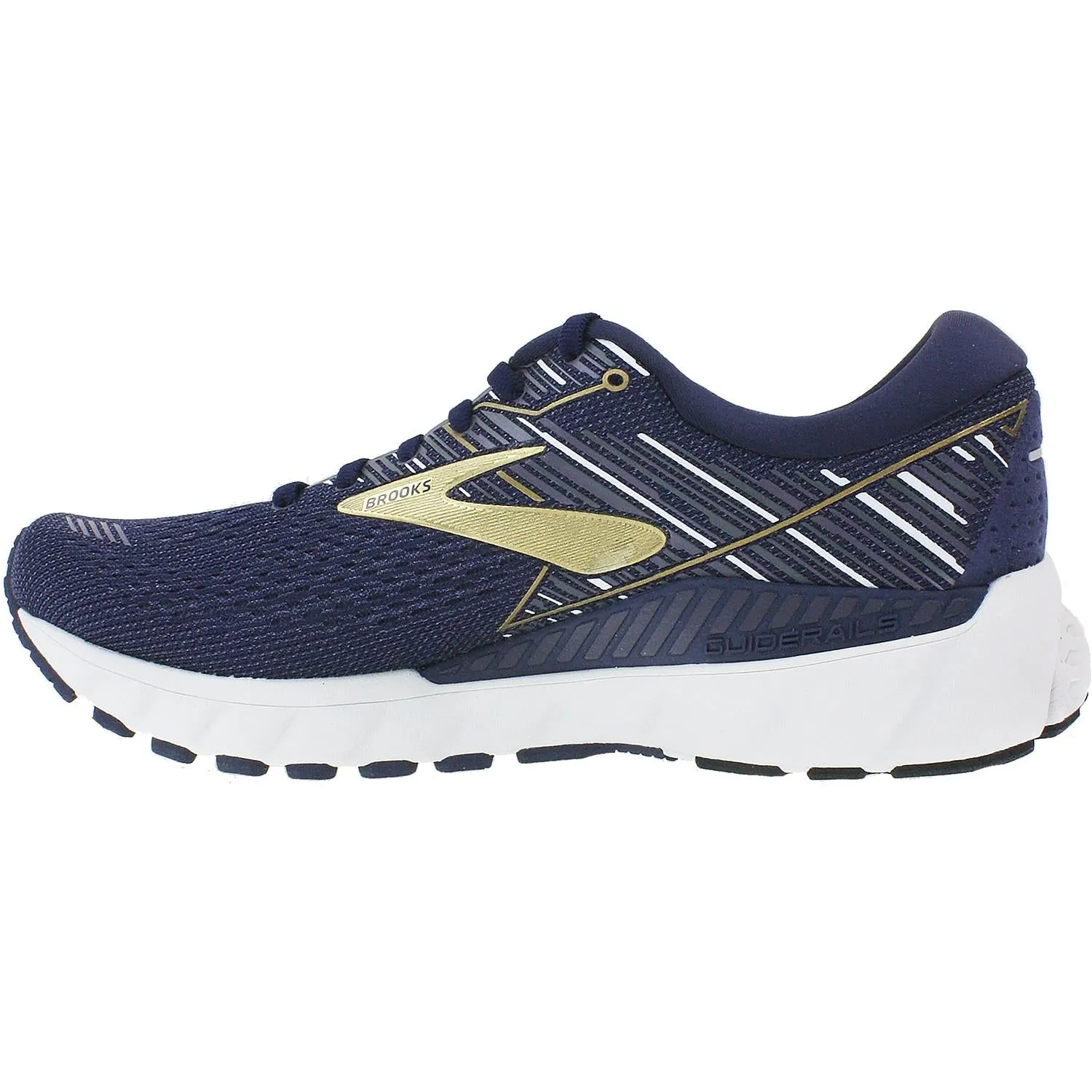 Men's Brooks Adrenaline GTS 19 Navy/Gold/Grey Mesh