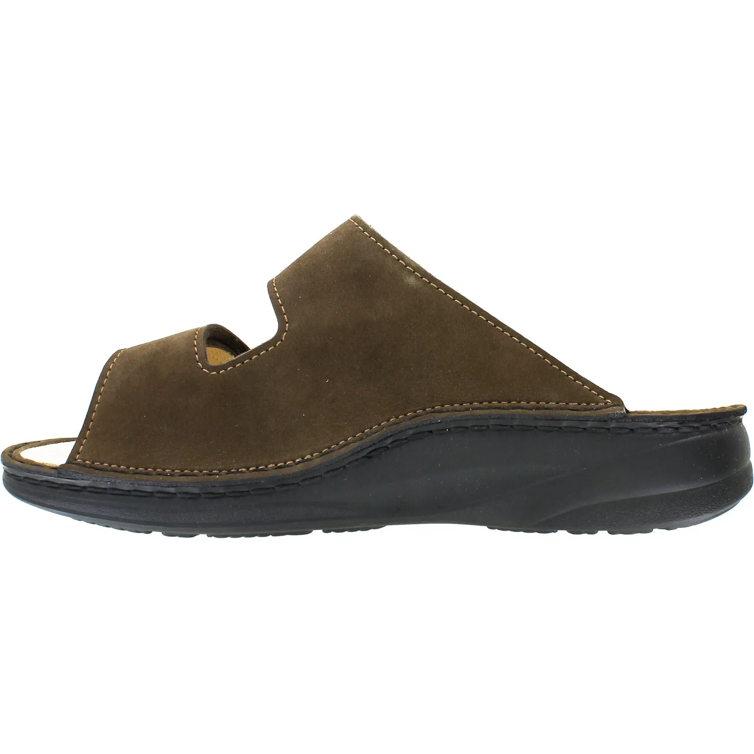 Men's Finn Comfort Psara Chestnut/Black Nubuck