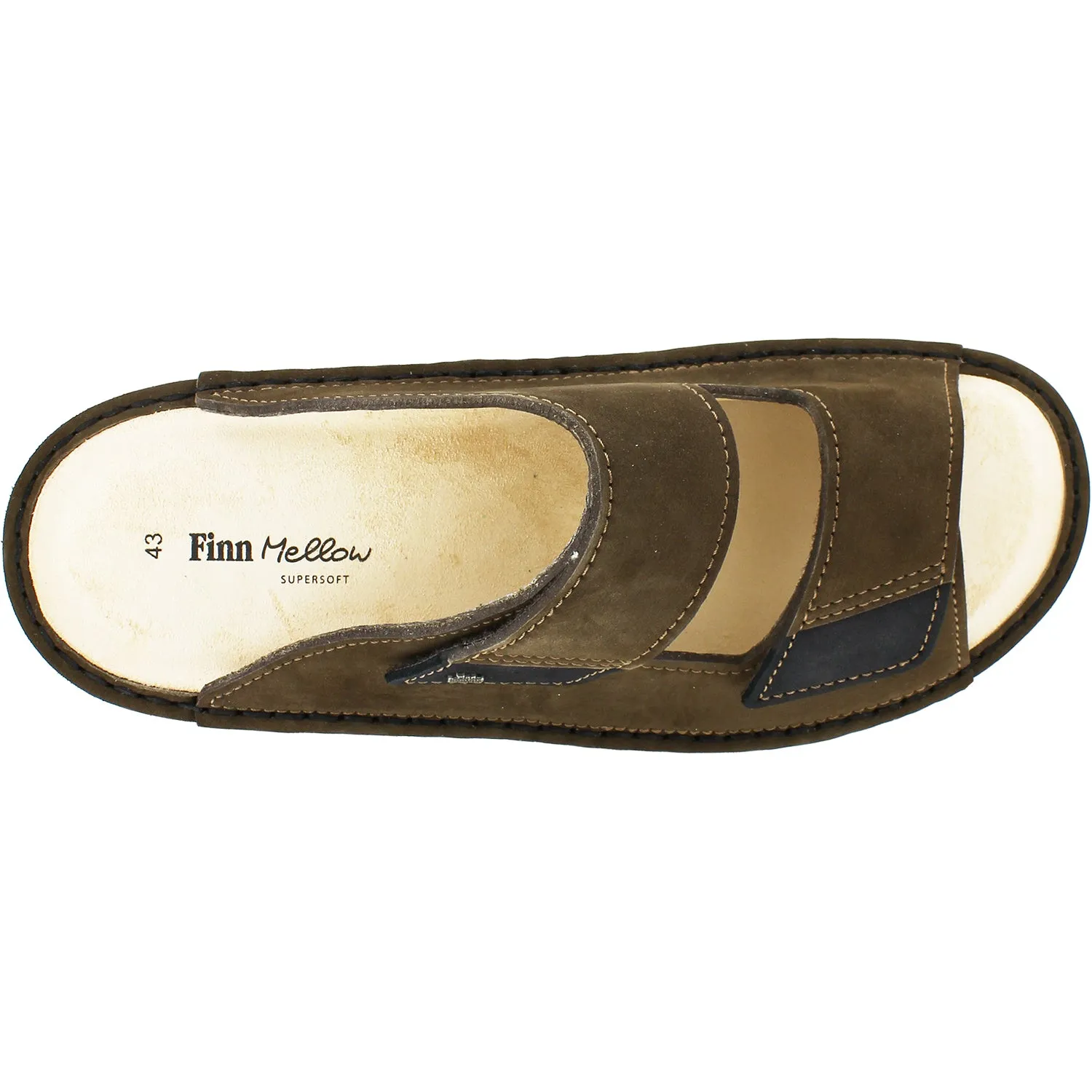 Men's Finn Comfort Psara Chestnut/Black Nubuck