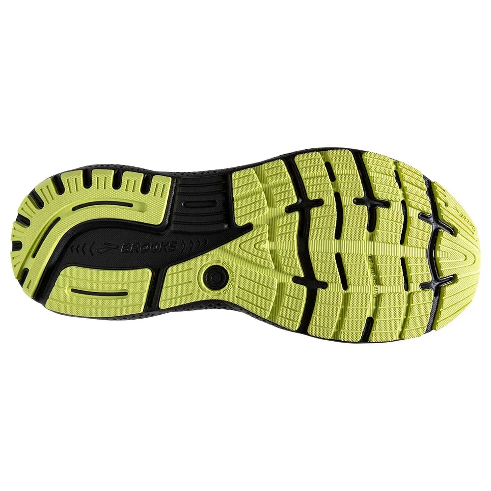 Men's Ghost 16 Running Shoe - Primer/Grey/Lime - Narrow (B)