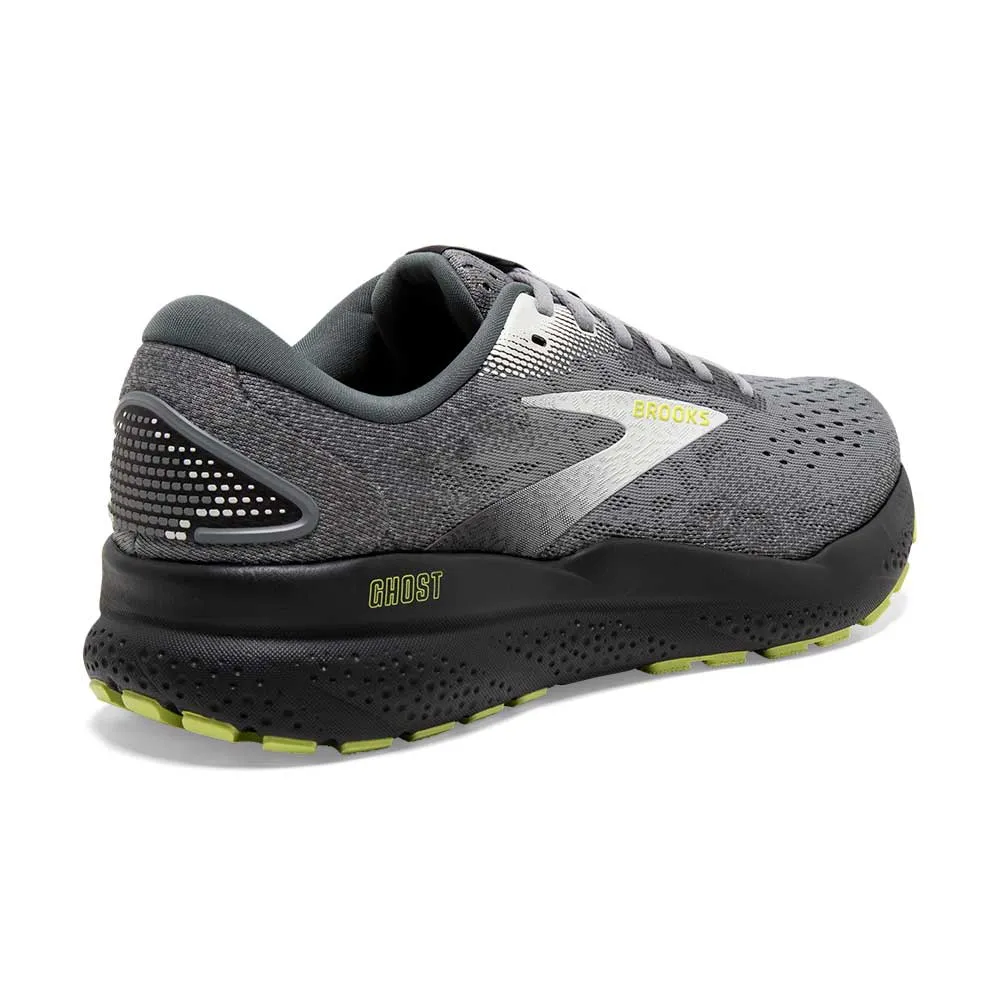 Men's Ghost 16 Running Shoe - Primer/Grey/Lime - Narrow (B)