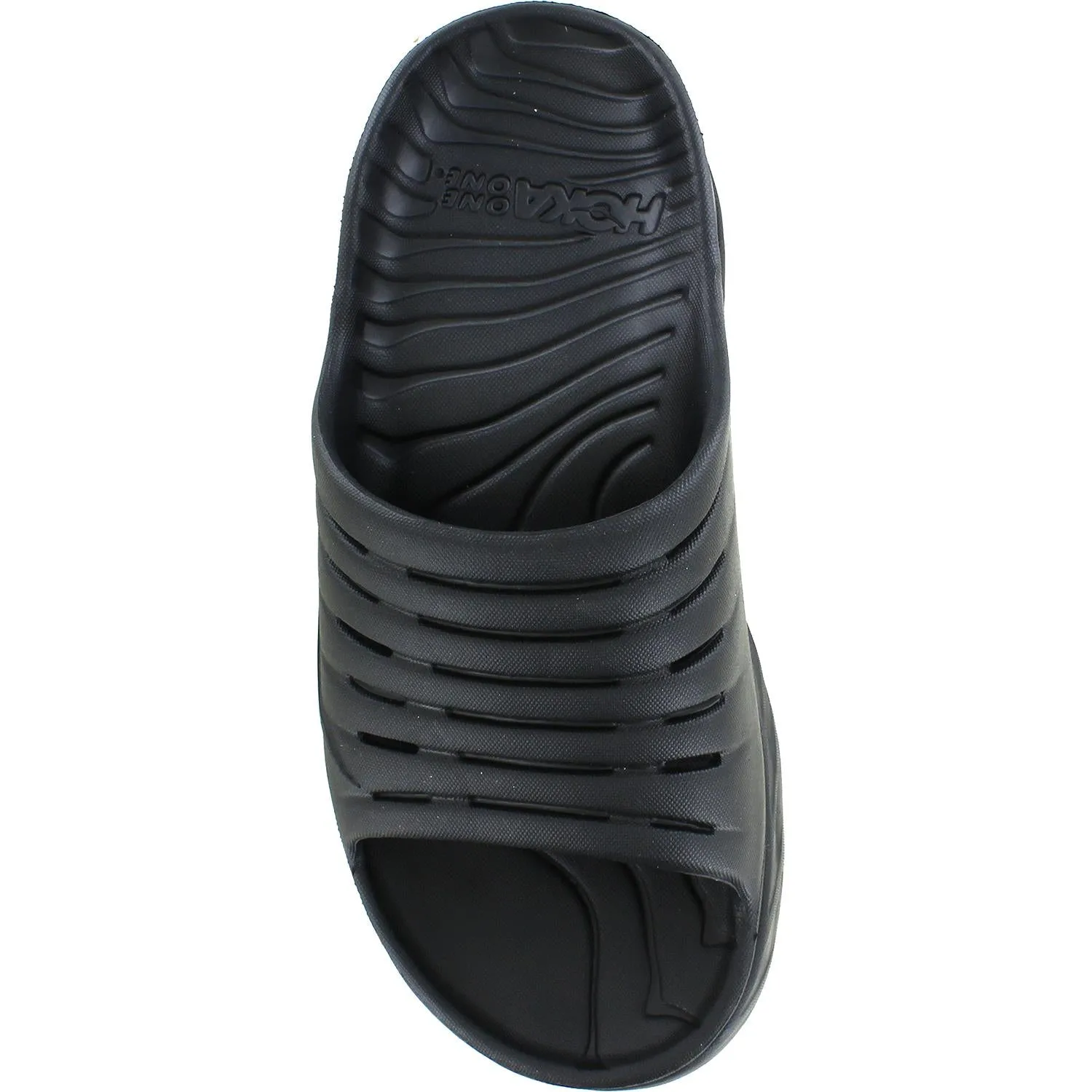 Men's Hoka Ora Recovery Slide Black/Black EVA