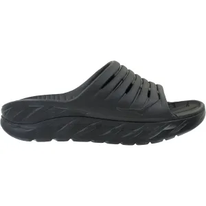 Men's Hoka Ora Recovery Slide Black/Black EVA