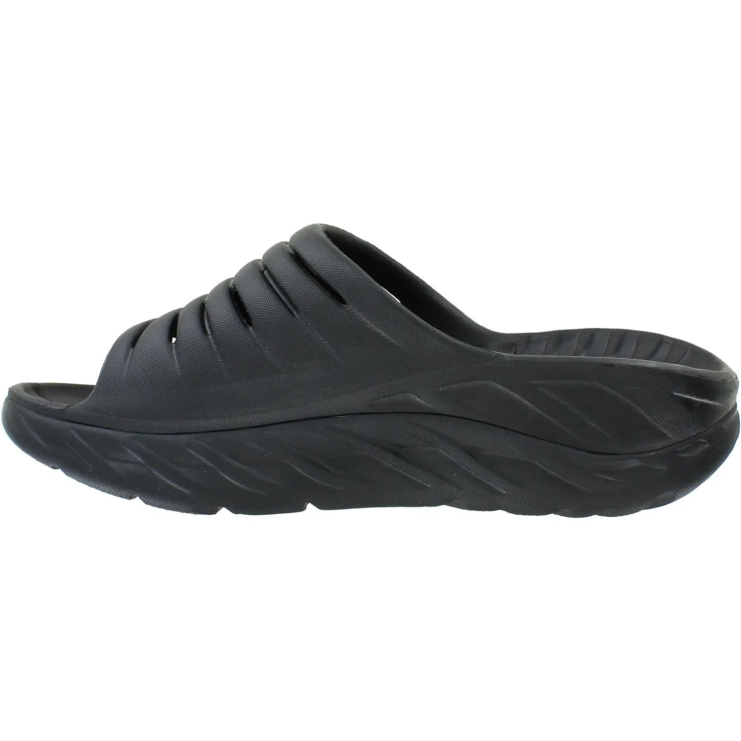 Men's Hoka Ora Recovery Slide Black/Black EVA