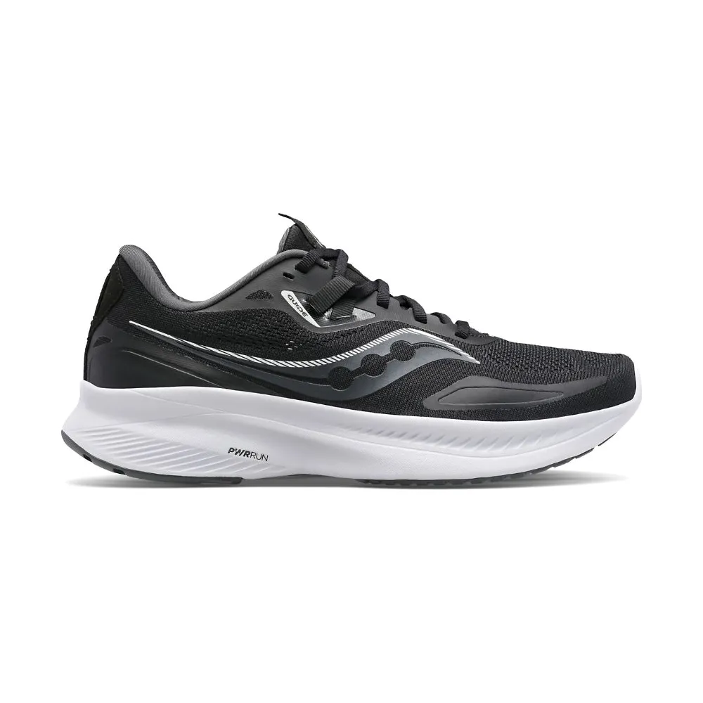 Men's Saucony Guide 15 Color: Black | White