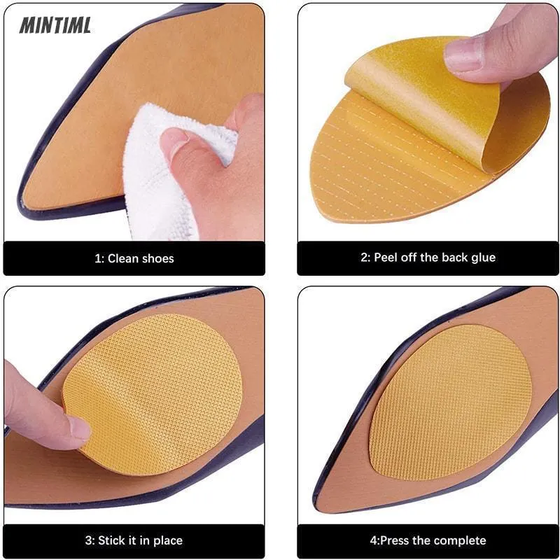 Mintiml Antiskid Mute Sole Protector（3 Pairs）
