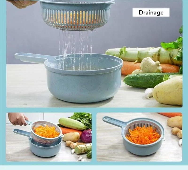 Multipurpose Vegetable Slicer Bowl