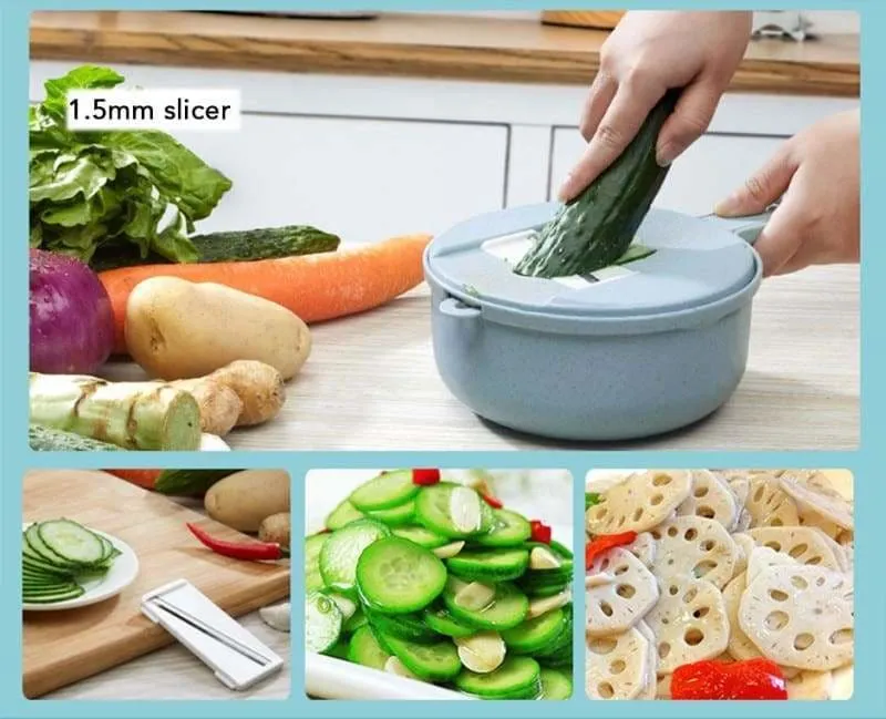 Multipurpose Vegetable Slicer Bowl