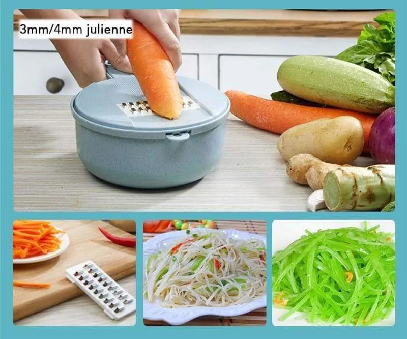 Multipurpose Vegetable Slicer Bowl