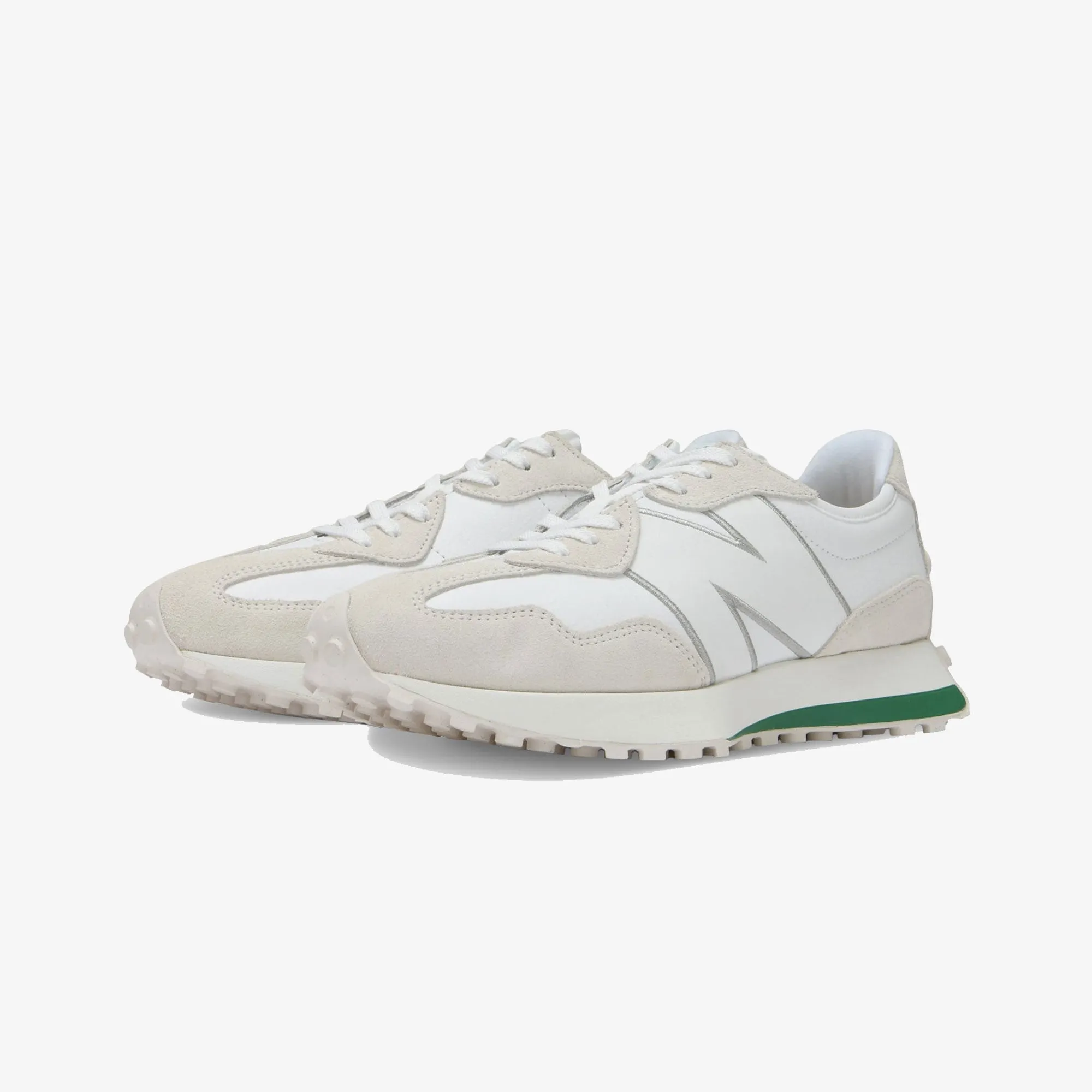 New Balance | 327  { WHITE