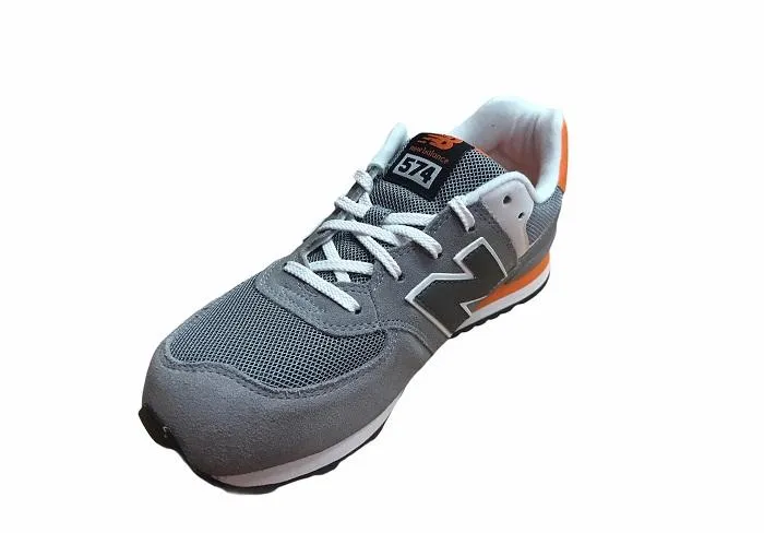 New Balance sneakers da ragazzo KL574P1G grey