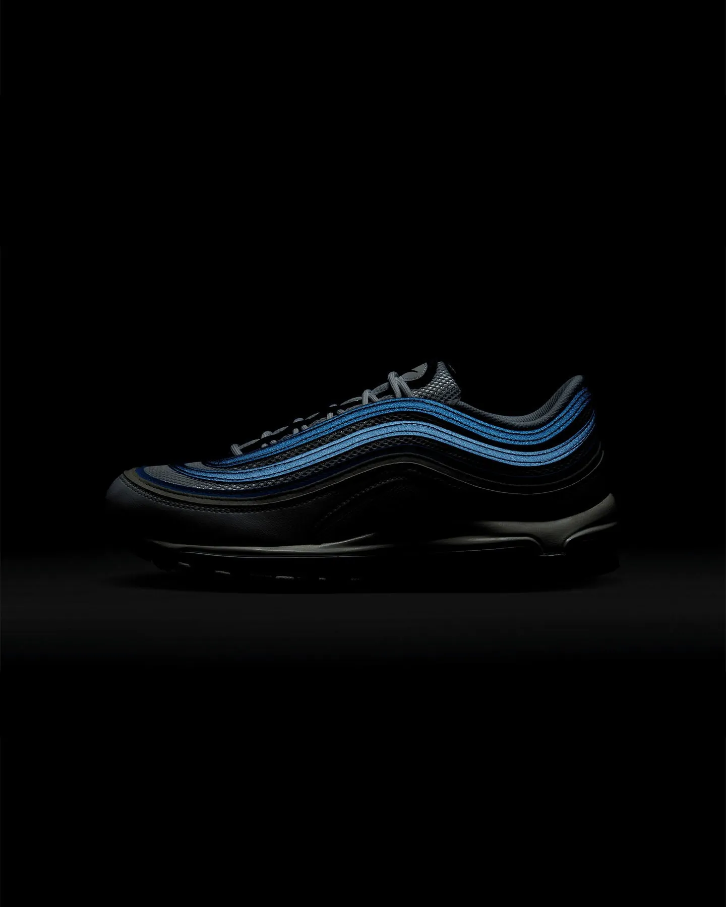 Nike Air Max 97 White/Black- Psychic Blue-University Blue