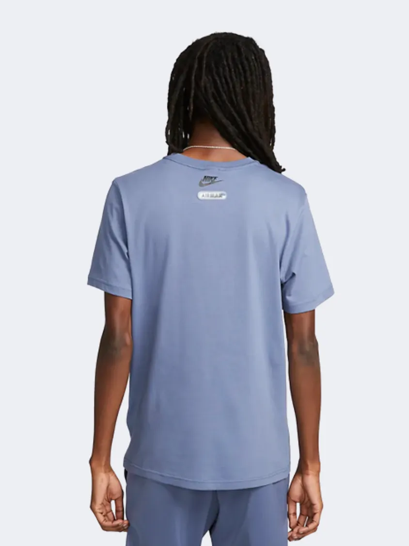 Nike Air Max  Men Lifestyle T-Shirt Blue/Black