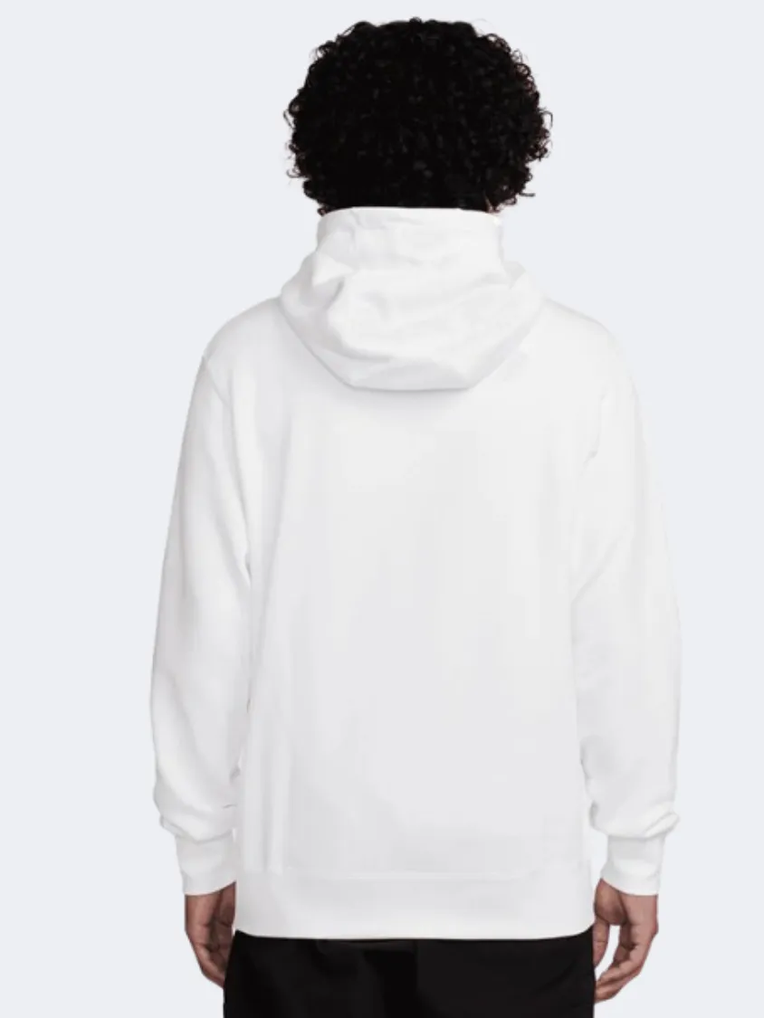 Nike Club Bb Men Lifestyle Hoody White/Orange