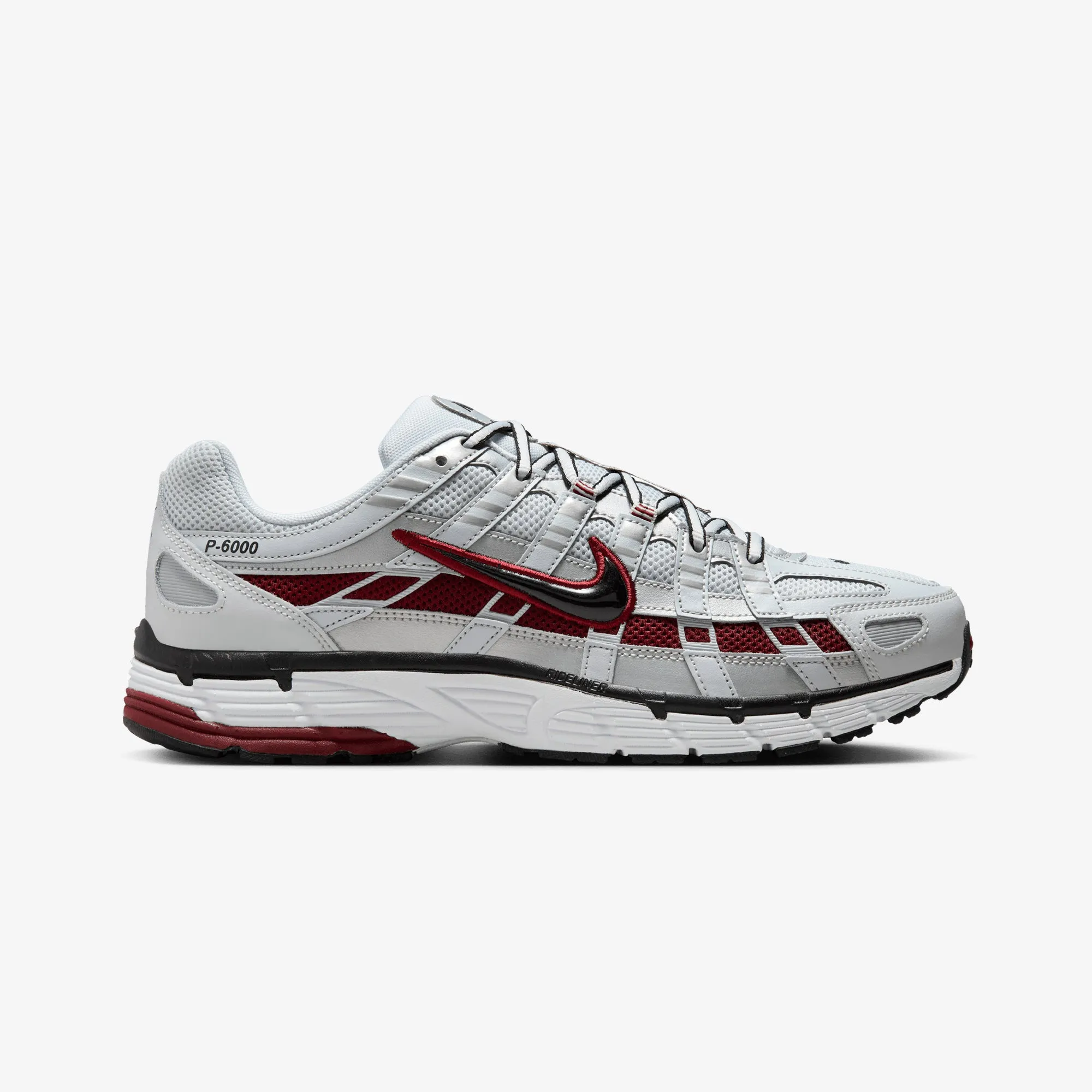 NIKE | P-6000 { PURE PLATINUM/DARK TEAM RED