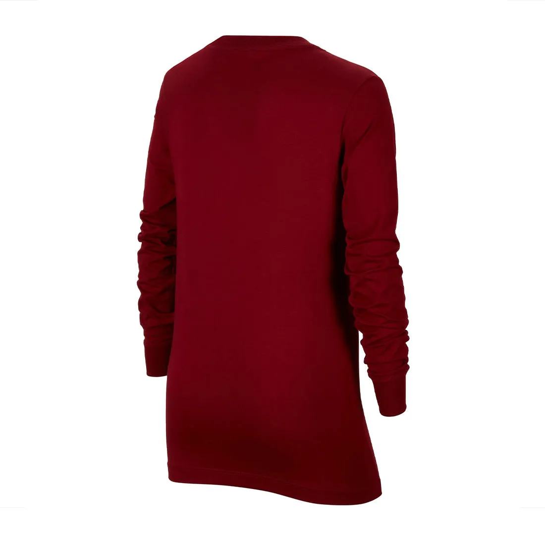 NIKE SPORTSWEAR BIG KIDS' LONG-SLEEVE T-SHIRT MAROON