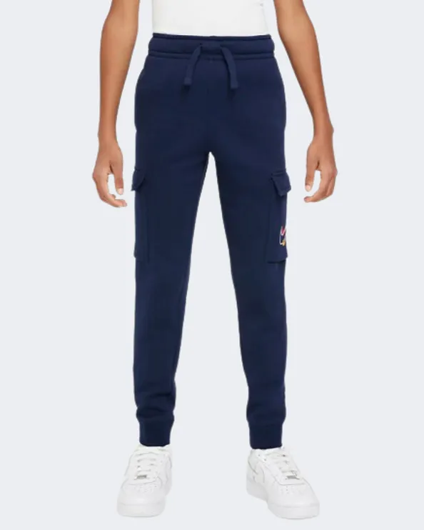 Nike Sportswear Boys Lifestyle Pant Navy Dx2299-410