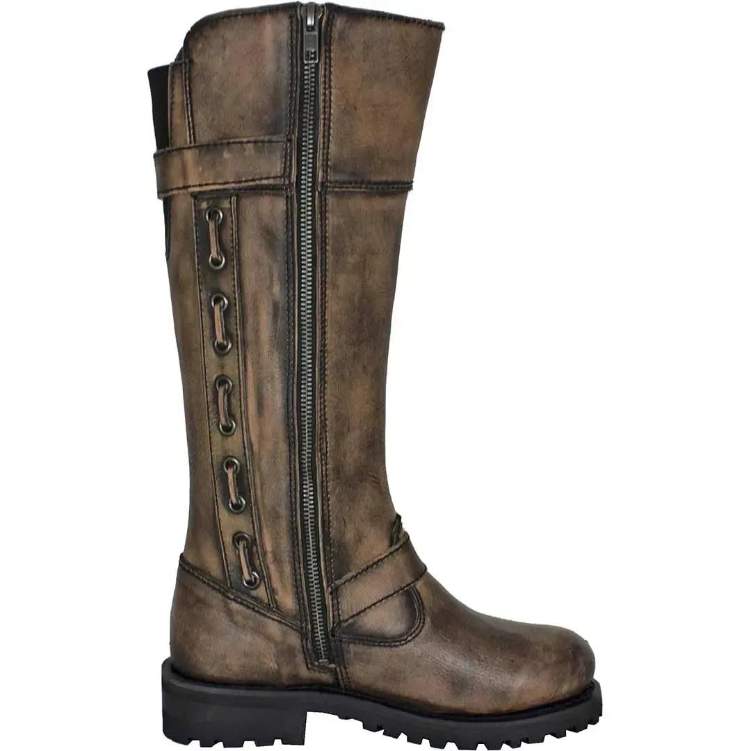 Open Road Women's Tall Motorcycle Boots