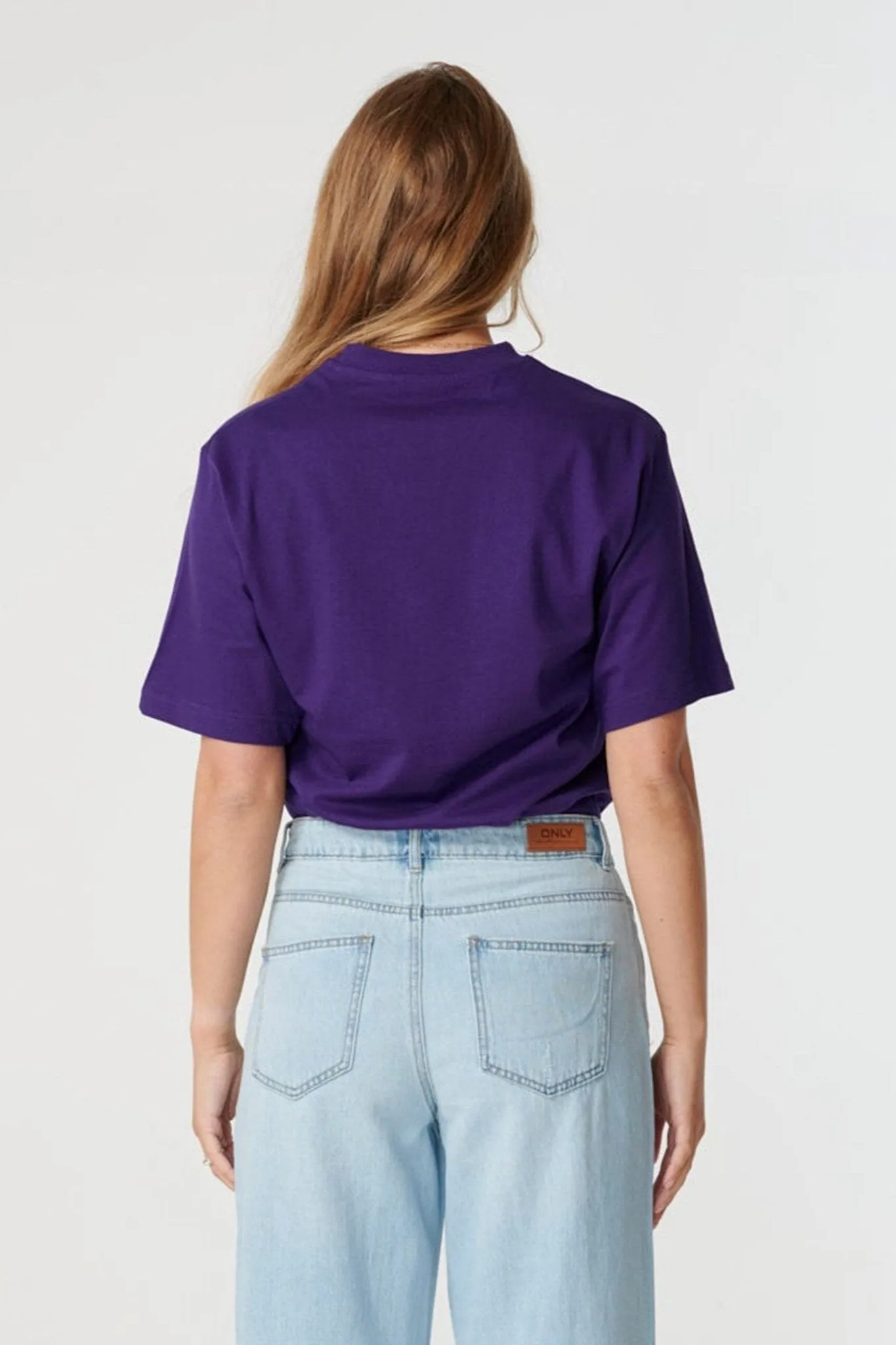 Oversized t-shirt - Violet