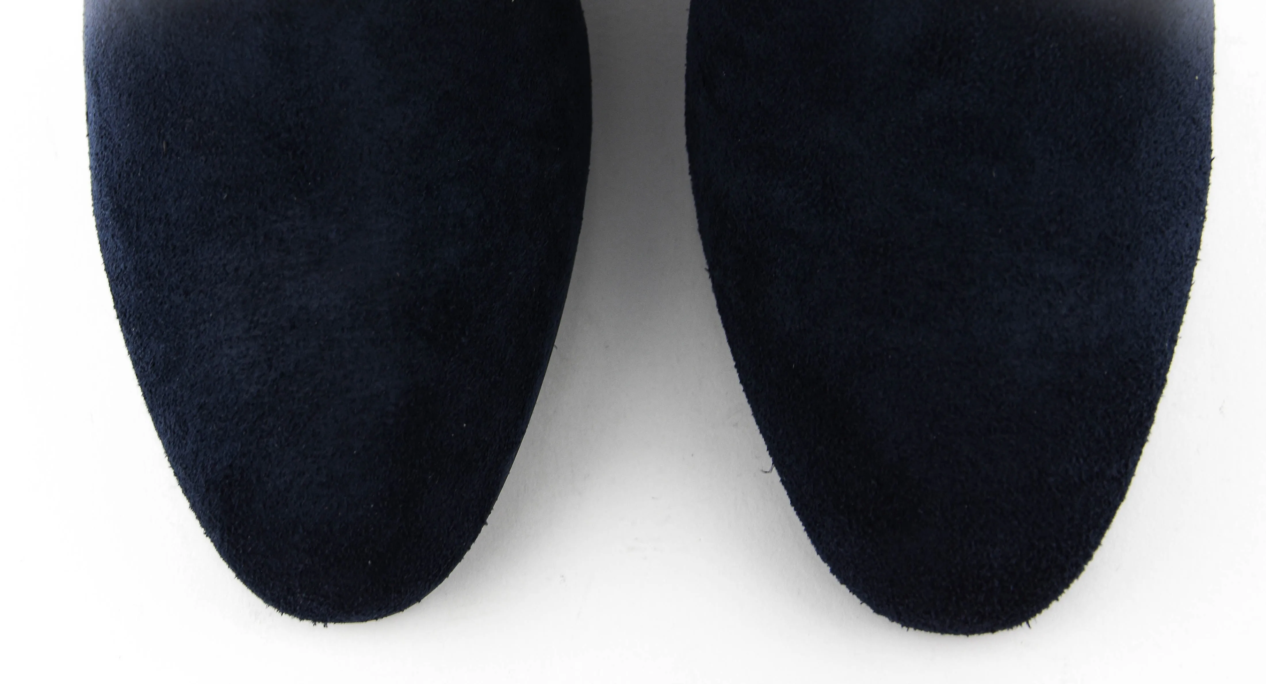 PAULWARMER VIONA LONG BOOTS BLUE SUEDE