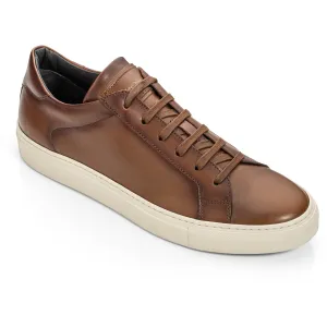 Pescara Burnished Tan Calf Sneaker