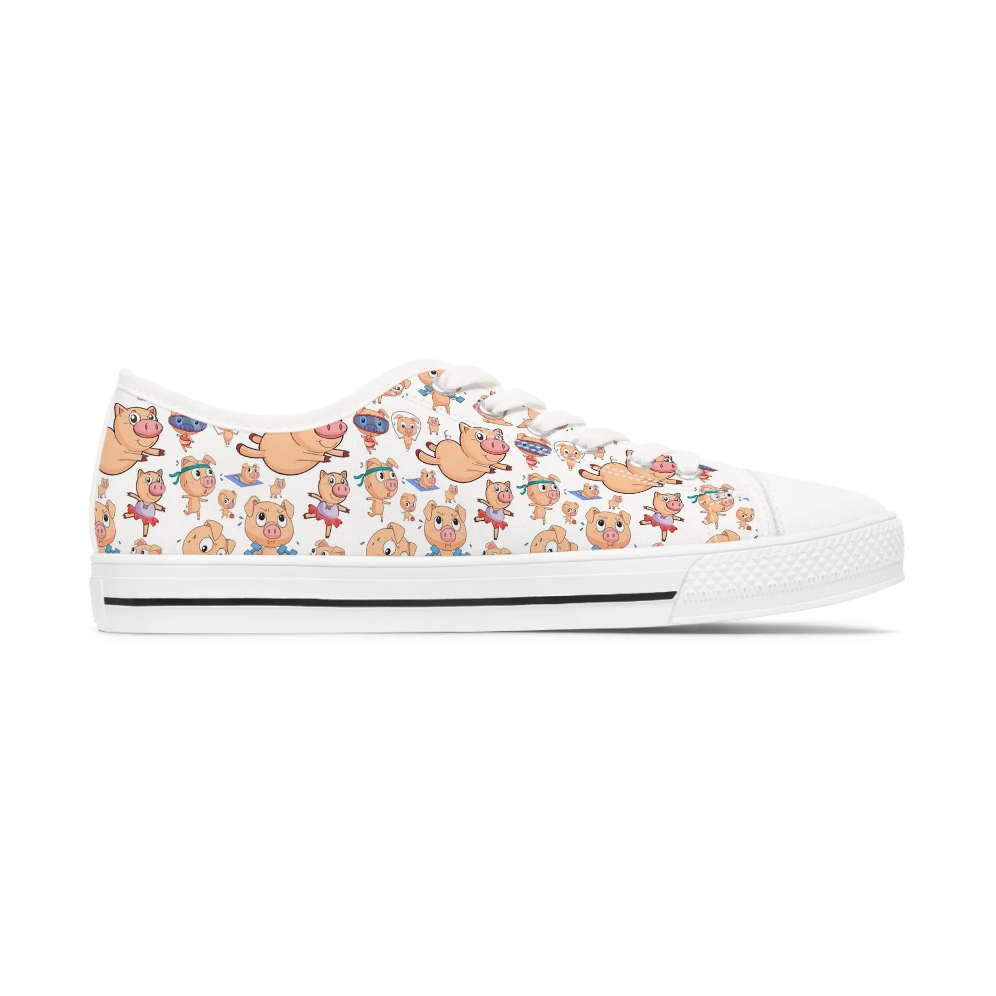 Pig Women's Low Top Sneakers