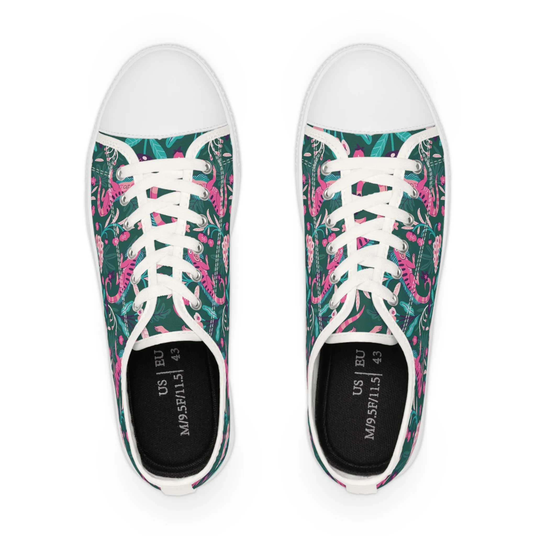 Pink Iguana Men's Low Top Sneakers