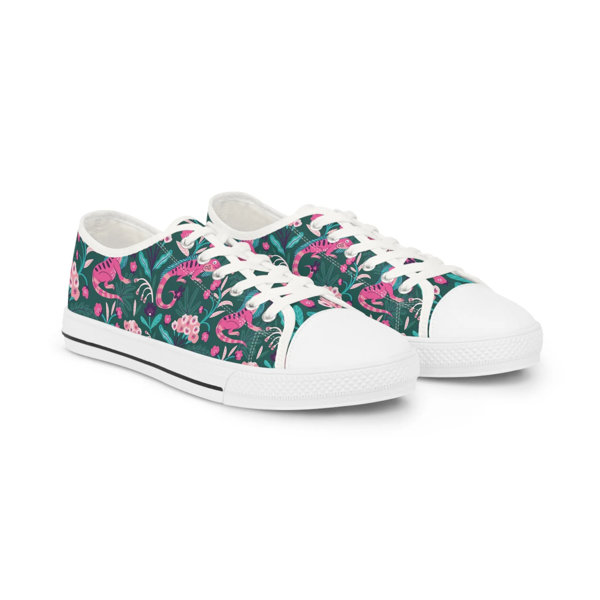 Pink Iguana Men's Low Top Sneakers