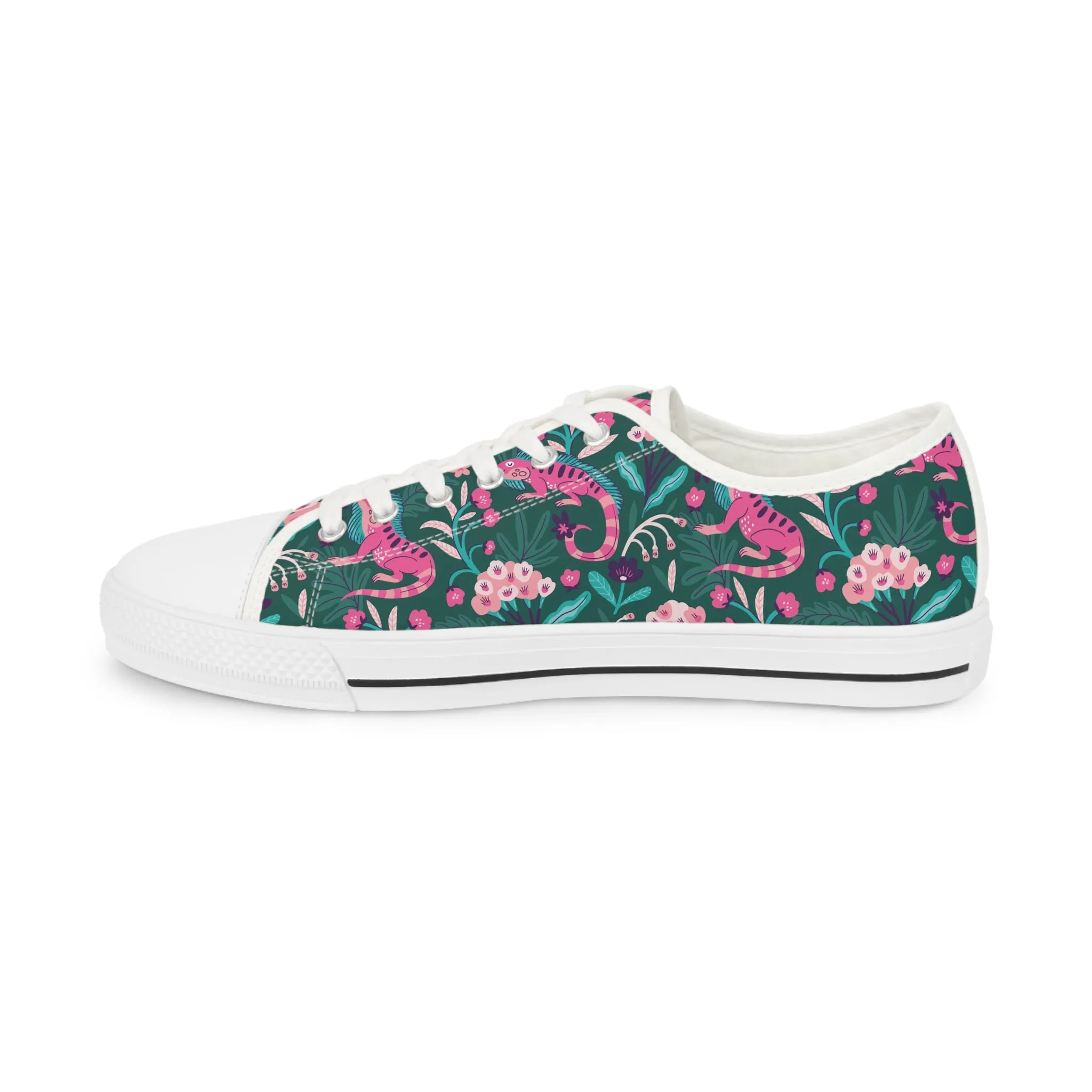 Pink Iguana Men's Low Top Sneakers