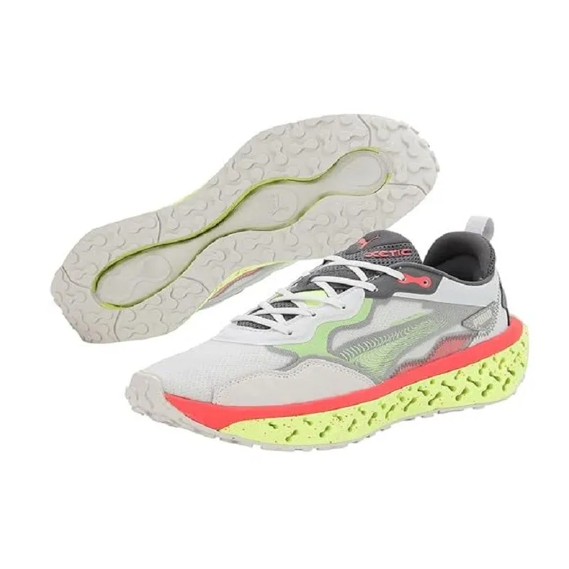 Puma Men's Xetic Sculpt Illusion Shoes - Nimbus Cloud / Fizzy Apple