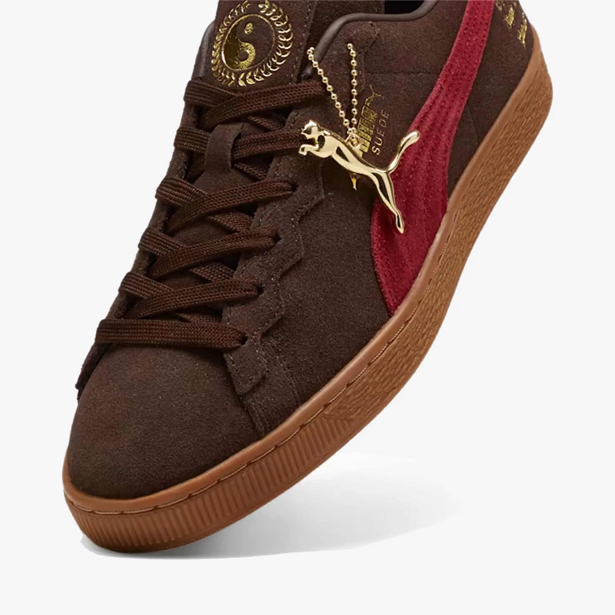 Puma | STAPLE B SUEDE  { DARK CHOCOLATE-RHUBARB