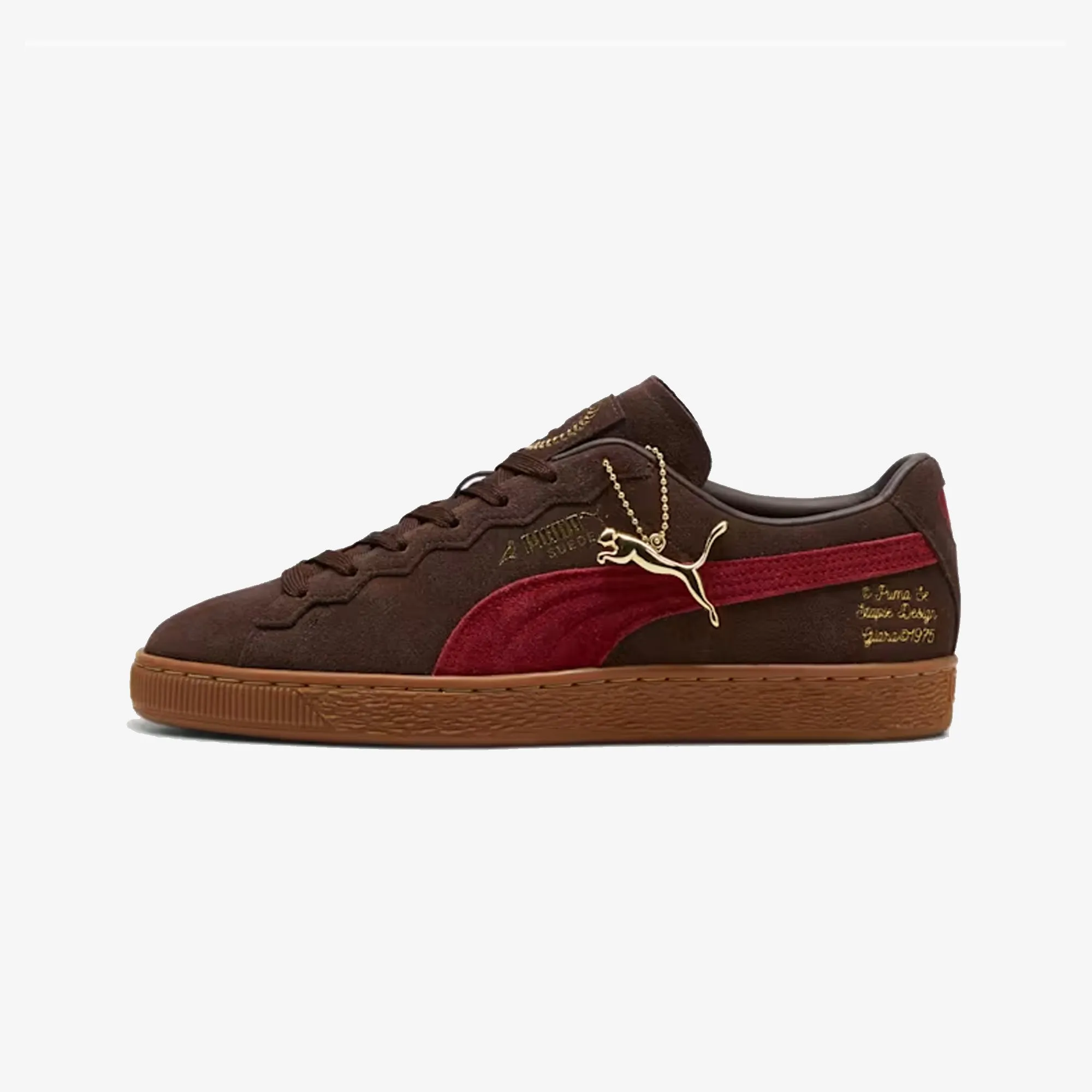 Puma | STAPLE B SUEDE  { DARK CHOCOLATE-RHUBARB