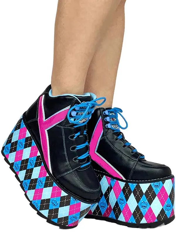 Qozmo Monster High [Black/Multi] | PLATFORMS*