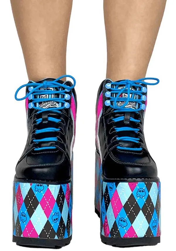 Qozmo Monster High [Black/Multi] | PLATFORMS*