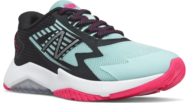 Rave Run - White Mint / Black / Alpha Pink Lace