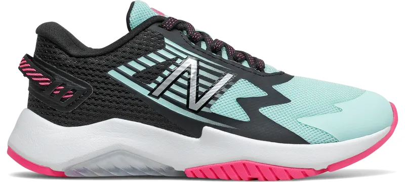 Rave Run - White Mint / Black / Alpha Pink Lace