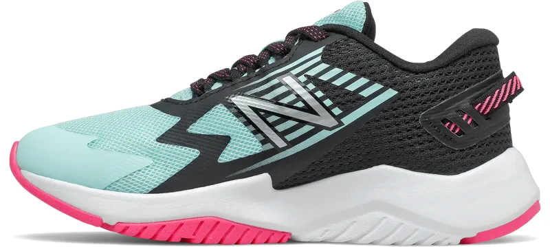 Rave Run - White Mint / Black / Alpha Pink Lace